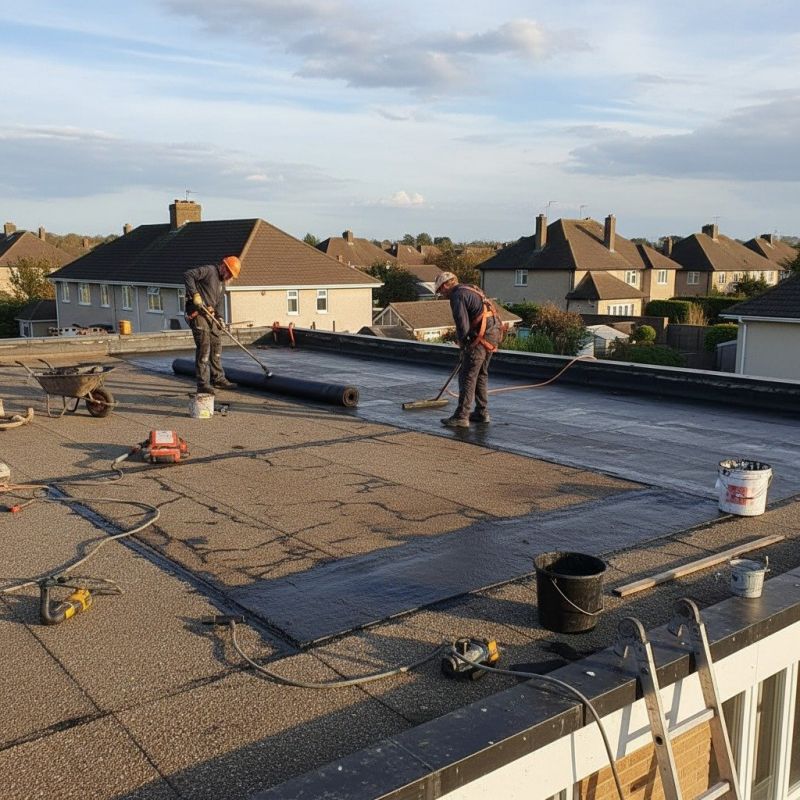 Flat Roof Installation